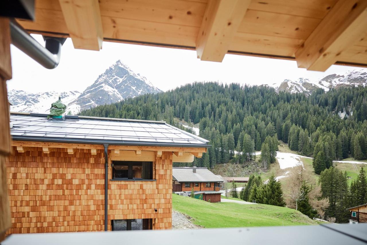 Alm-Lodges Montafon By Pferd Auf Wolke Gargellen Bagian luar foto