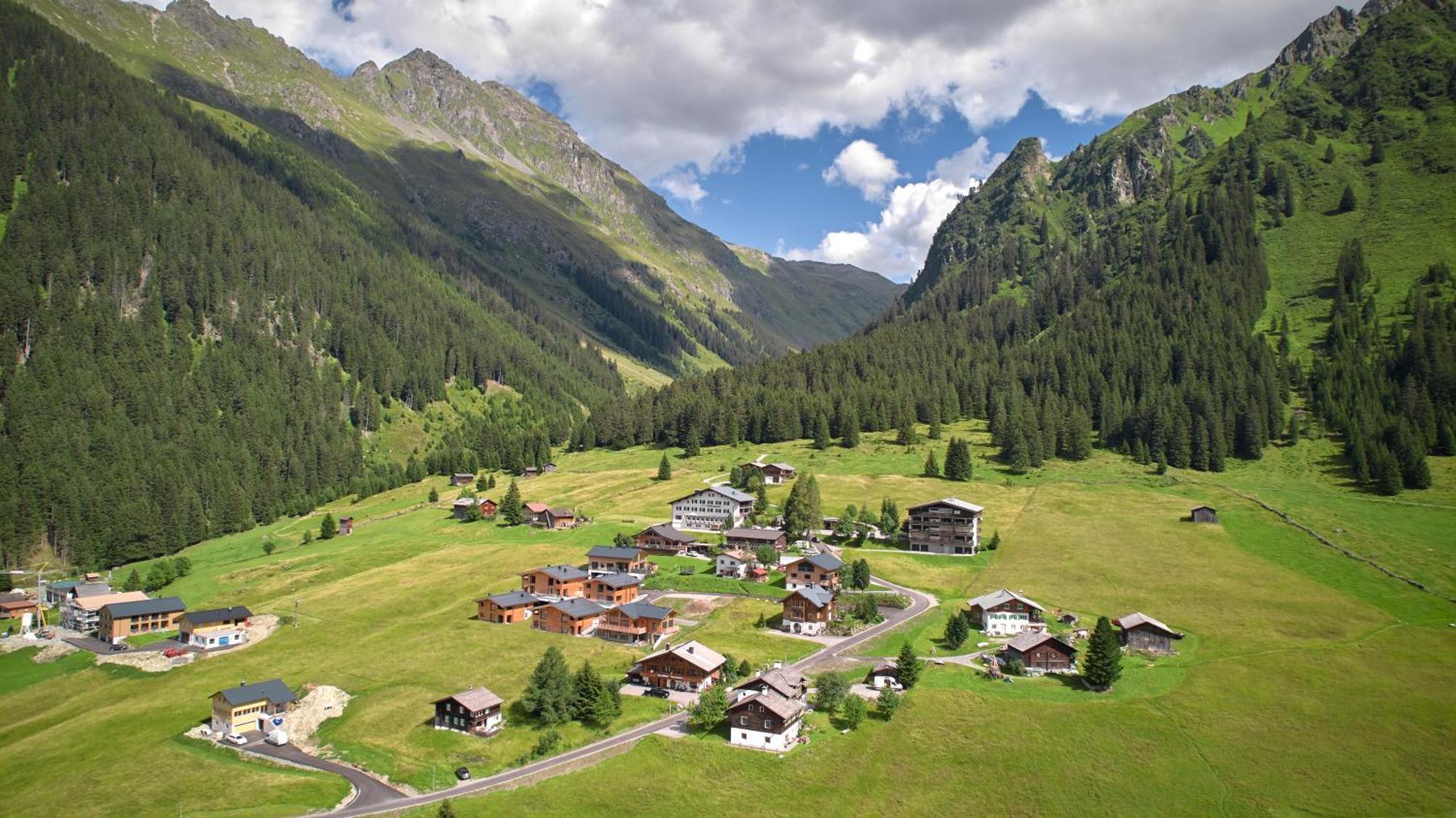 Alm-Lodges Montafon By Pferd Auf Wolke Gargellen Bagian luar foto