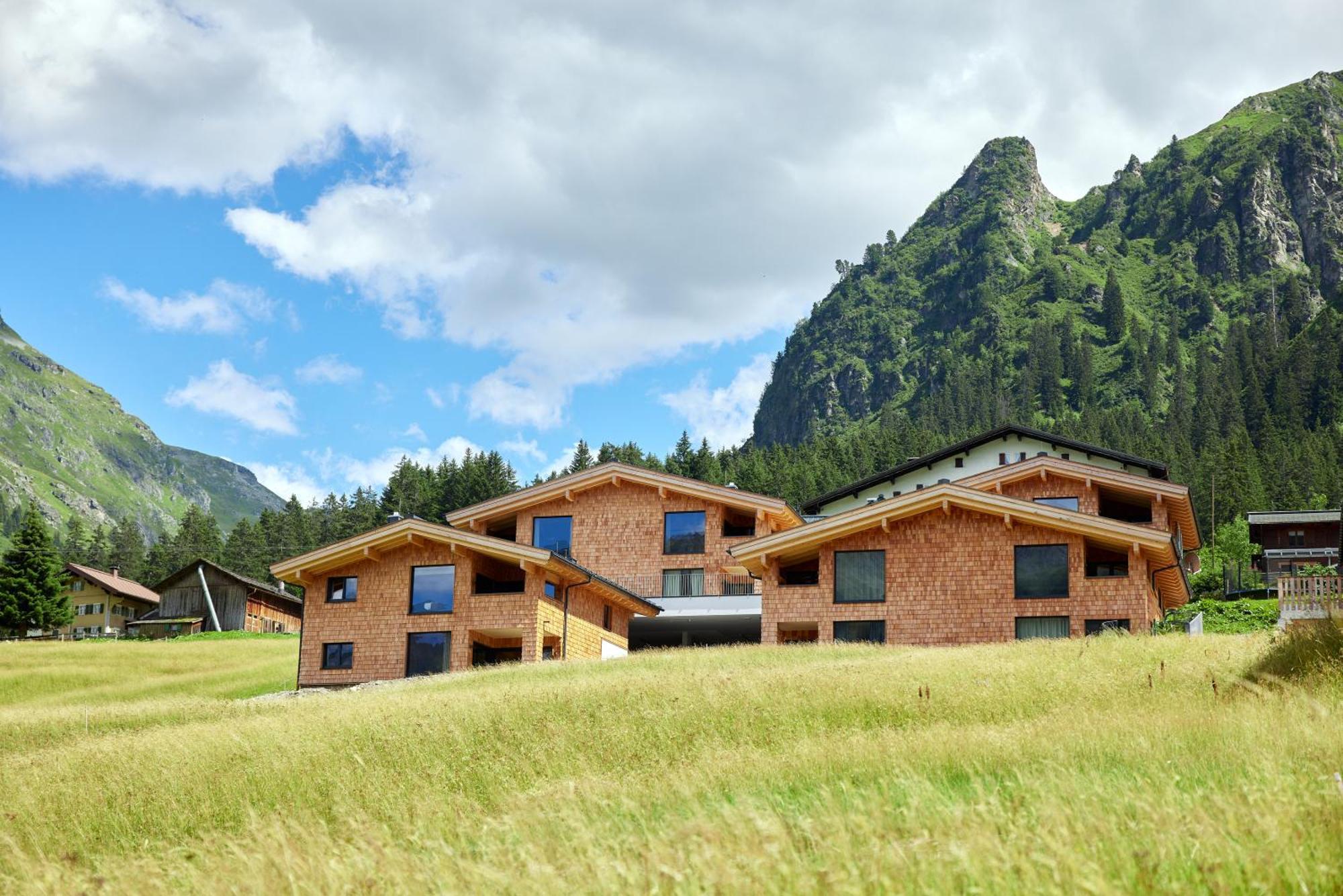 Alm-Lodges Montafon By Pferd Auf Wolke Gargellen Bagian luar foto